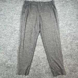 Glacier Jogger Pants Mens Extra Large Heathered Gray Tapered Leg Performance